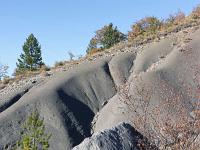 Au nord de la montagne de Gache  Marnes ou robines
