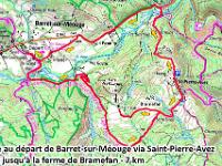 Boucle Barret-sur-Méouge via St-Pierre-Avez  Le circuit ...