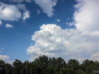 Le Buech vers Ribiers  Ciel d'orage ...