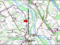 Au fil du Buëch  Plan de situation et zone explorée