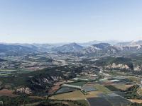 Chabre  Vue vers le Nord/Ouest