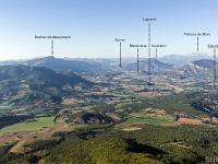 Chabre  Vue vers le Nord/Ouest