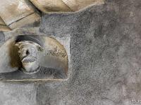 Château de Pierre de Glandevès (XIVe)  Figure mythologique dans l'escalier 2/10