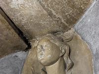 Château de Pierre de Glandevès (XIVe)  Figure mythologique dans l'escailer 7/10