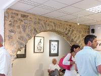 Vernissage et oeuvres de Laurent Bergues