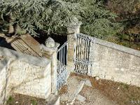 Forcalquier - ND de Provence (1875)  Portail Nord depuis l'esplanade