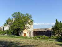 Plateau de Ganagobie - Le prieuré  Le manastère et son église (Xe siècle)...