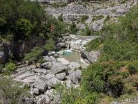 Gorges de la Méouge  Départ de la rando depuis le pont roman
