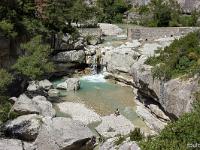 Gorges de la Méouge  La cascade