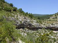 Gorges de la Méouge  Vue sur le sentier
