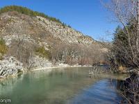 Gorges de la Méouge - Barret sur Méouge via St Pierre Avez  La Méouge
