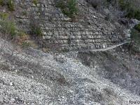 Gorges de la Méouge - Barret sur Méouge via St Pierre Avez  Le sentier rescemment aménagé