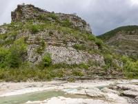 Gorges de la Méouge  La Méouge au niveau des Pierres Plates