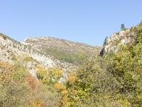 Gorges de Saint-Génis  Autre vue sur le sentier (sens inverse de la marche)