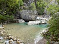 Gorges de Trévans  l'Estoublaisse au départ de la rando