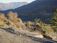 Automne 2015  Castel Bevons - Vue sur la vallée du Jabron