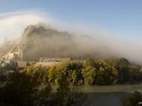 Brumes automnales  La citadelle sous la brume