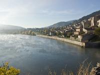 Brumes automnales  Brumes sur la Durance