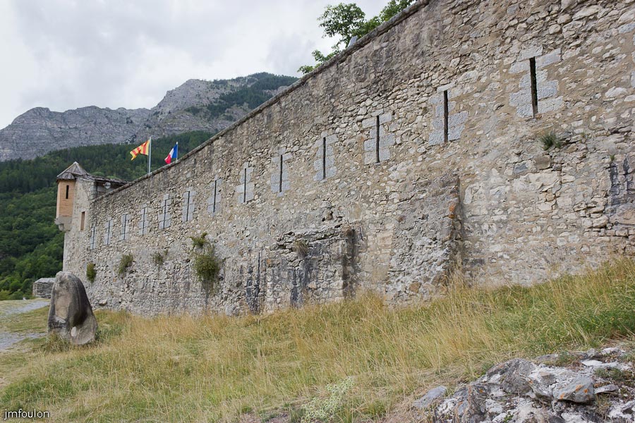 fort-savoie-007.jpg - Colmars-les-Alpes - Le Fort de Savoie - Vue depuis la Tour Ronde.