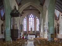 Confort-Meilars  Intérieur de l'église Notre Dame de Confort