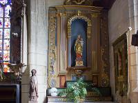 Confort-Meilars  Intérieur de l'église Notre Dame de Confort
