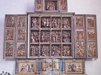 Crozon  Église Saint-Pierre de Crozon - Le retable des dix mille martyrs