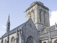 Locronan  Eglise Saint Ronan - Nord/Est