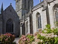Locronan  Eglise Saint Ronan - Nord/Est