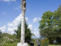 Locronan  Le calvaire de la chapelle Notre-Dame-de-Bonne-Nouvelle