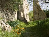 Lurs  Ruines dans le bas du village