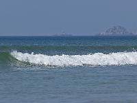 Crozon - Plage de la Palue  Au loin, les Tas de Pois