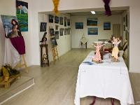 Expo Plastik'Art - Manosque  Notre installation dans la galerie