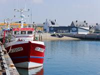 Port de Saint Guénolé  L'Ar Morurini à quai