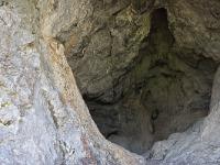 Rando - Grotte du Trou de l'Argent  Intérieur de la grotte du Trou de l'Argent