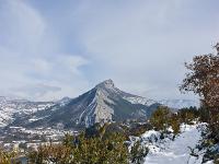 Sisteron Collet Marquise  Autre vue sur la Baume depuis le Collet