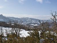 Sisteron Collet Marquise  Vue vers l'Ouest et la vallée du Buech