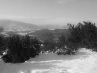 Sisteron Collet Marquise  Vue vers l'Ouest et la vallée du Buech