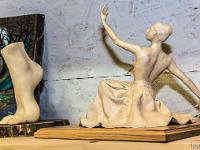 Inauguration de l'atelier d'Emmanuelle Bernard - St Vincent sur Jabron 22/10/16