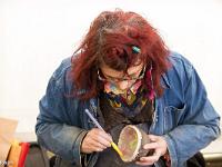 Journées Européennes des Métiers d'Art - Sisteron  Amélie Robert - Atelier peinture sur céramique