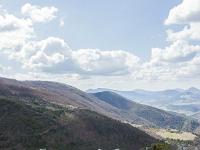 Lachau - Tour de la montagne du Riable  Vue vers le Sud