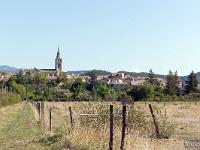 Laragne-Montéglin  Vue sur Laragne depuis les rives du Buëch ...