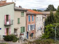 Laragne-Montéglin  Quartier de Bourg Reynaud depuis le jardin du Moulin ...