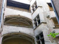 Lyon  Quartier Saint Jean - A l'intérieur d'une cour