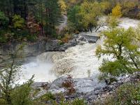 La Méouge  Au niveau de la cascade