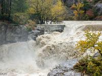 La Méouge  Au niveau de la cascade