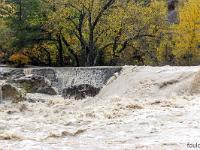 La Méouge  Au niveau de la cascade