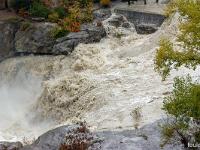 La Méouge  Au niveau de la cascade