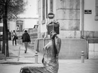 Noir & Blanc - Art  Statue à Gap