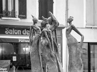 Noir & Blanc - Art  Statues à Gap