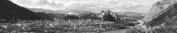 Sisteron vue g�n�rale